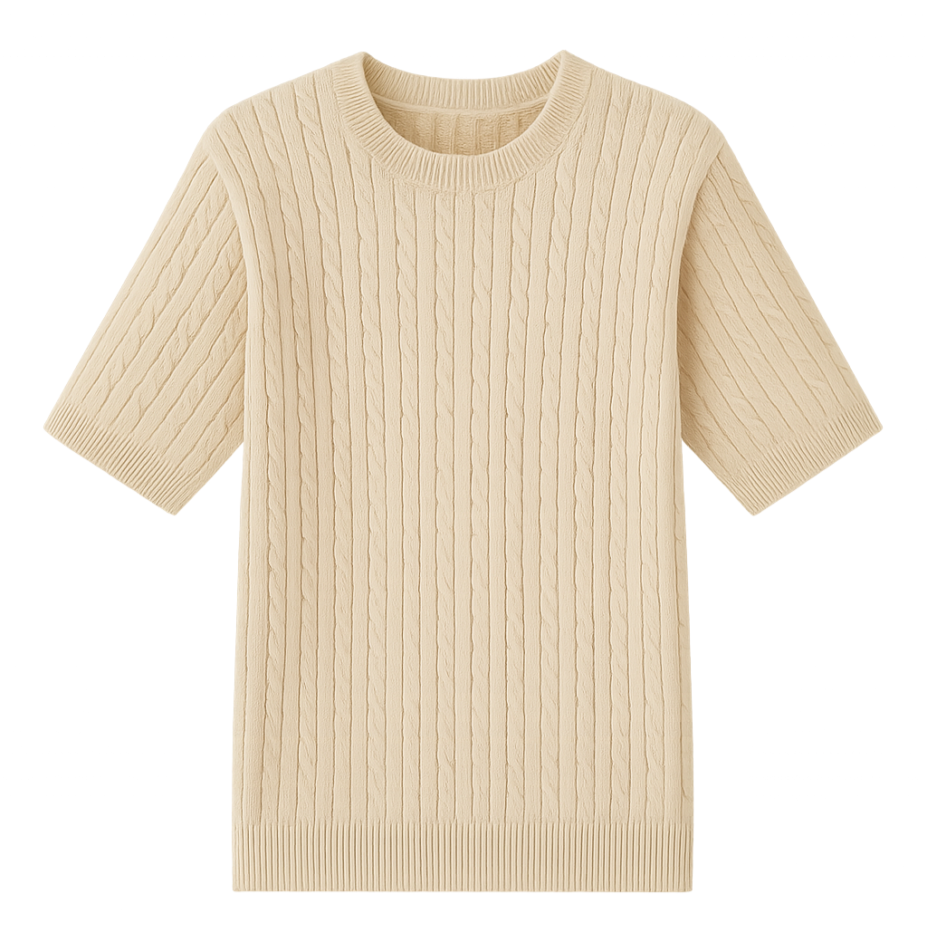 Cream Knit Breeze