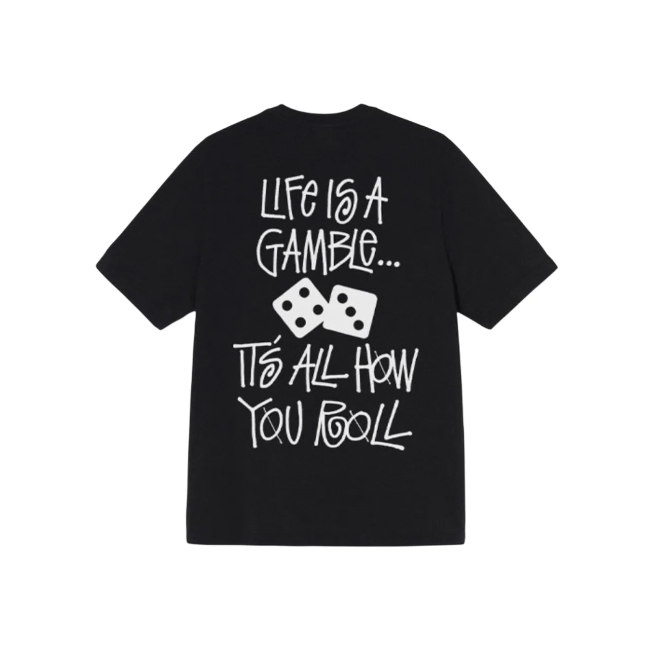 חולצת סטוסי - שחורה